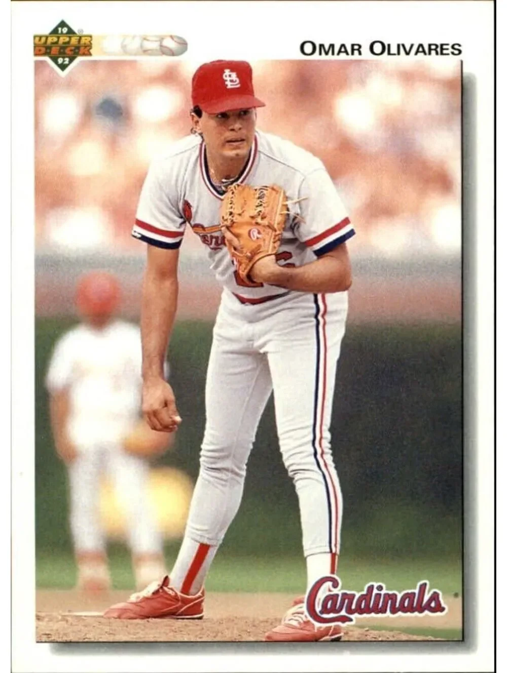 Omar Olivares 1992 Upper Deck MLB #478 Baseball Card St. Louis Cardinals